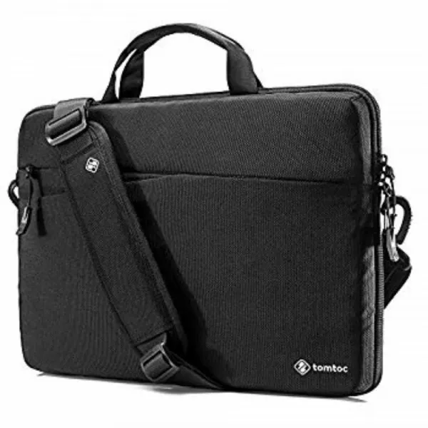 tomtoc 360째 Protection Laptop Shoulder Sleeve for 13.3 Inch MacBook Air MacBook Pro 13.5 Inch Microsoft Surface Laptop, 단일상품