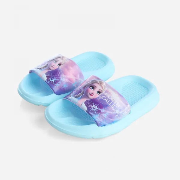 [해외 직송]DALIN 여아 실내화 겨울왕국 아동 슬리퍼 여름여아어린이공주 친자식 실내욕실 미끄럼 방지 냉연신발 ST46 A22