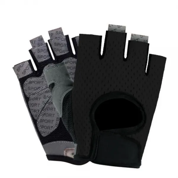 남성 낚시 용 장갑 남자 라이 더 를 타 는 여름 반지 아 이 스 선 차단 제 운전 시 누수 전법 반부 얇 은 여자 다 크 오렌지 운동 블랙 S