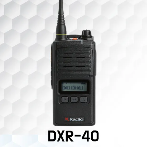 연화엠텍 DXR-40 DXR40 DXR 40 업무용 디지털무전기