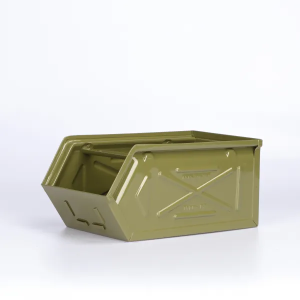 벼숨기다 라이브러리 Dulton 금속 오래사용 공구함 스몰자 군녹색 색상