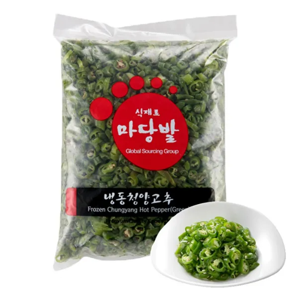 마당발 냉동 청양고추 1kg, 단품