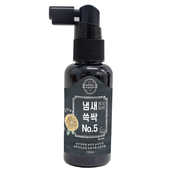 무지조타 냄새쓱싹No5. 강아지 구강악취 치석 제거용, 1