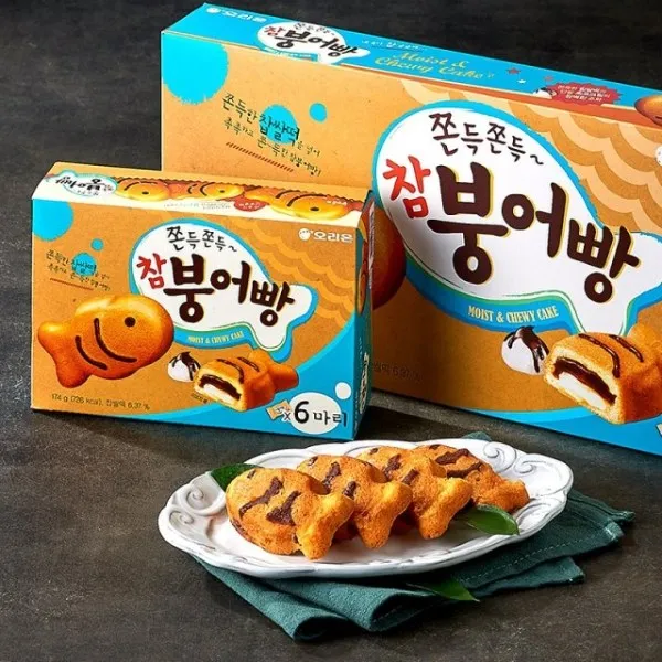 오리온 참붕어빵 18입 522g, 18P 522g