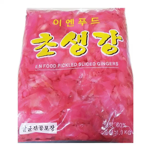 이엔 초생강 적초생강 일식초생강 1.3K, 수량본상품선택, 개당 용량본상품선택