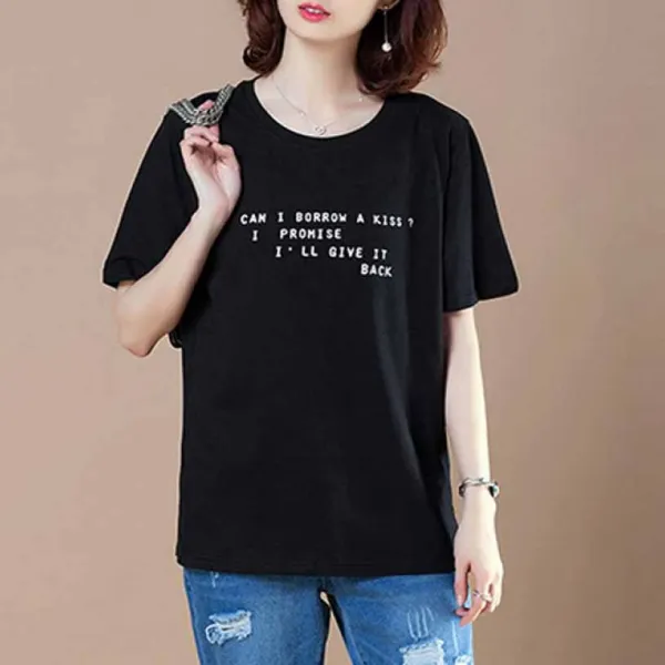 kirahosi 해랑 6 여성 여름 빅사이즈 롱 반팔 티셔츠 상의 패션 443 + 스마트스트랩 증정 CC8y2cq