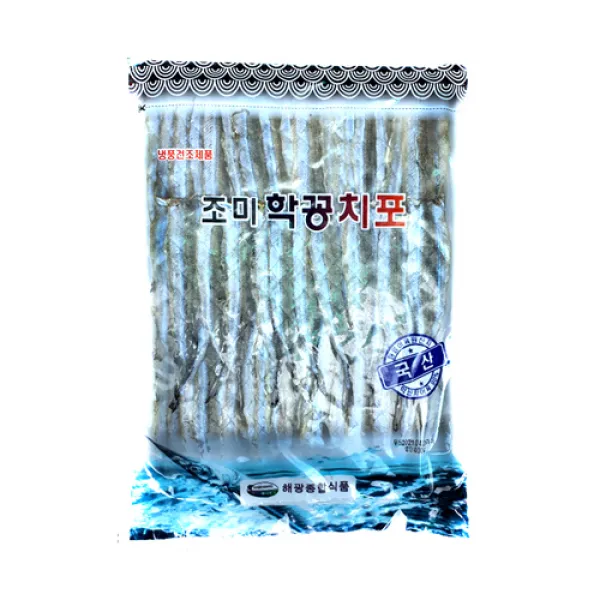 장수왕 학꽁치포 400g 1봉 중부시장도매 안주