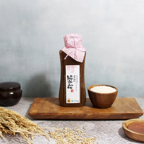 [무료배송] 충남 예산샘골 수제 쌀조청 470g (무방부제/무설탕)