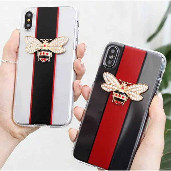 Ksw58195 갤럭시a8 2018 A530 케이스 크리스탈허니비 Zu438 투명젤리