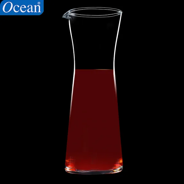 선택글로벌 수입 OCEAN 무연 유리 말참견함 와인 디켄터 화이트 세이버 공배