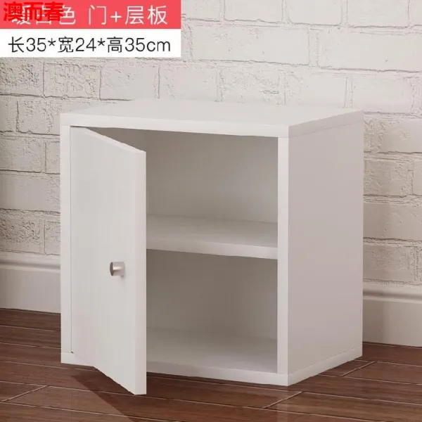 선반 캐비닛 틈새 휴대식 채색각 궤 고저장 인싸템 창문블라인드 레스토랑 사무실, 따뜻함 화이트 안내문 _층판 0. 6메터 이하 와이드