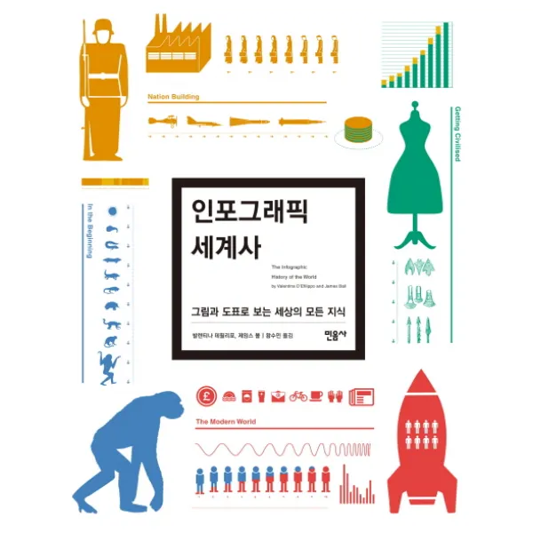 인포그래픽 세계사:그림과 도표로 보는 세상의 모든 지식, 민음사