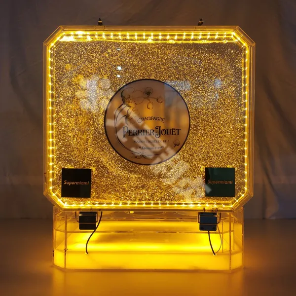 클럽 LED 아르망디 케이스 샴페인 양주 진열 레이저, 별하늘에 모래가 흘러내리다.