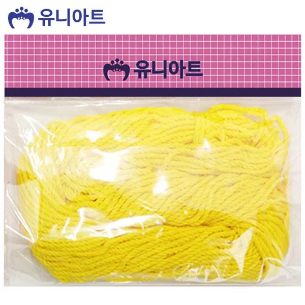 Clovert87 유니아트 실 6000 칼라 면사 노랑 단일상품