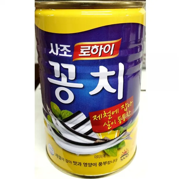 [AJY_9620057] 꽁치캔(사조 400g)X4 통조림꽁치 생선통조림 간편꽁치 생선캔 찌개용꽁치, 단일상품