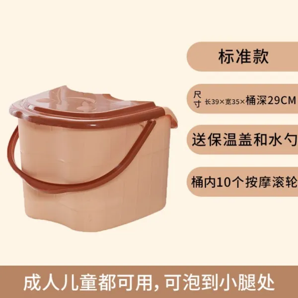 오흔 같은스타일 무릎넘어 성 물이 가늘다 깊은 훈증 일체 가정용 비닐 플라스틱 덥개 포함, I10 -씰브라운 표준형   균등하게
