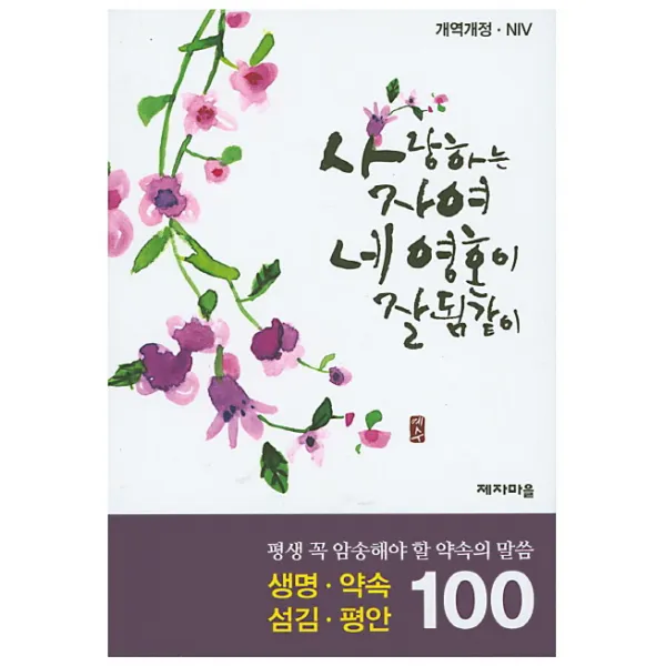 평생 꼭 기억해야 할 약속의 말씀 100선: 생명 약속 섬김 평안:사랑하는 자여, 제자마을