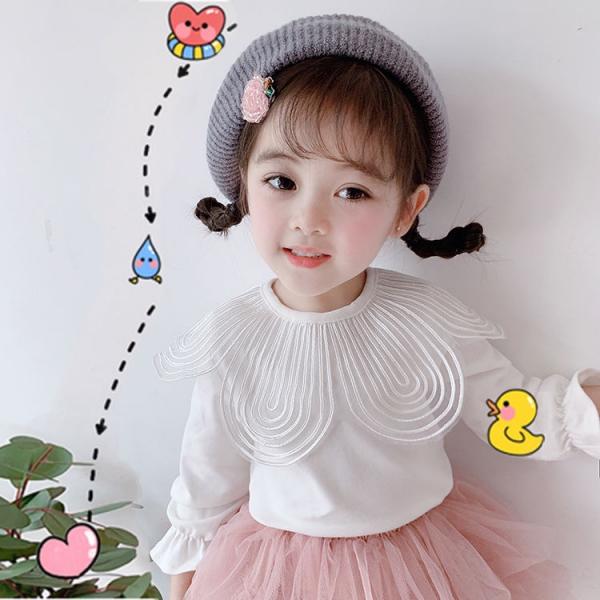크리스탈하우스 유아 꽃잎 카라 블라우스 [275]