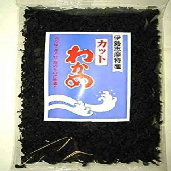 肉厚で歯ごたえバツグン！比べて分かる伊勢志摩産カットわかめ１００ｇ 두툼하고 씹는 맛 발군! 보다 알 이세 시마 산 컷 미역 100g, 1