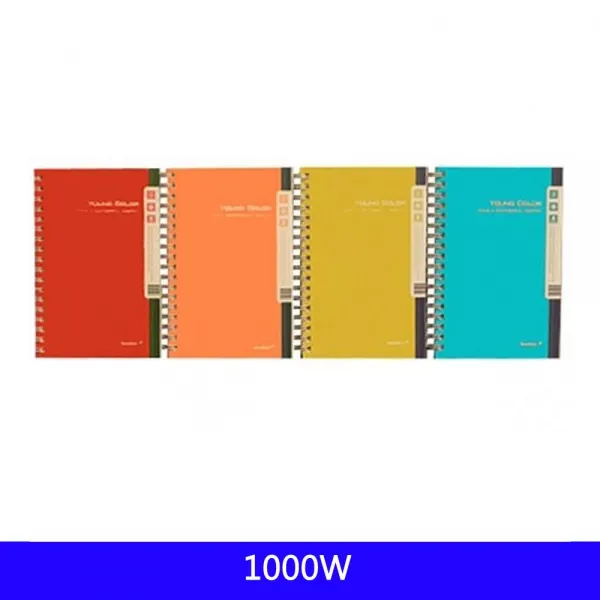 (10개묶음)반딧불 영칼라노트 1000W 1개 OJW-18783 노트제작 수첩 다이어리 스프링노트 무제노트