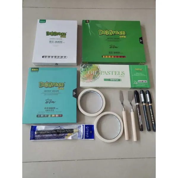 유화붓 겹쳐색칠하는 오일파스텔 24색 2세대 고급그레이 12단색 36색 60유성 연질 유화스틱 화이트, 108 색 풀세트