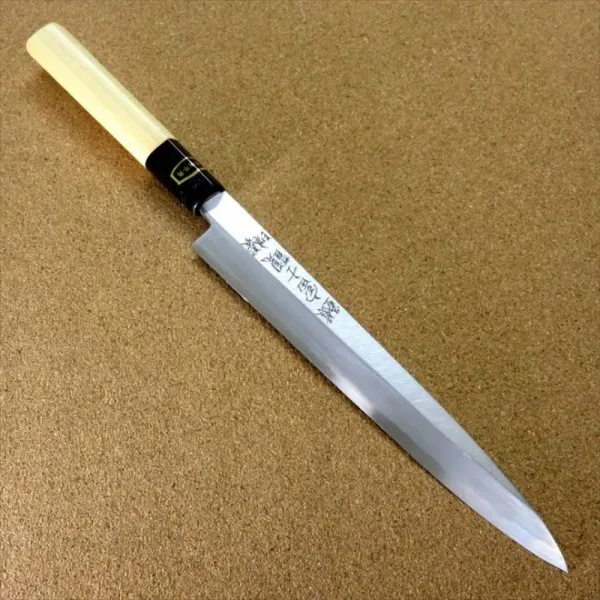 세키의 칼 류인 칼 20.5cm(205mm)후지 관광 탄소강 복합재(백지 3호·탄소 함유량이 적은 쇠)후박 나무 손