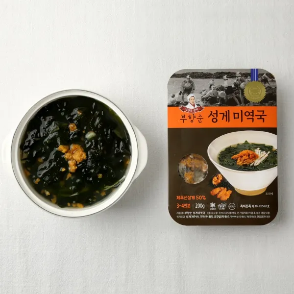 부향순 성게미역국 4팩