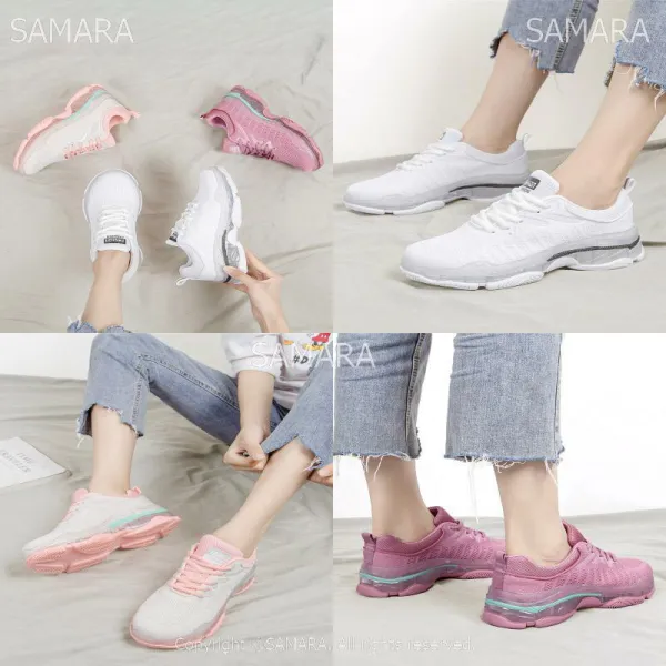 Qterra 특허브랜드 단화 여성 운동화 가을 메쉬 데일리 플랫슈즈