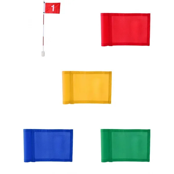 Fwt5개 골프 퍼팅 훈련 타겟 플래그 뒷마당 연습용