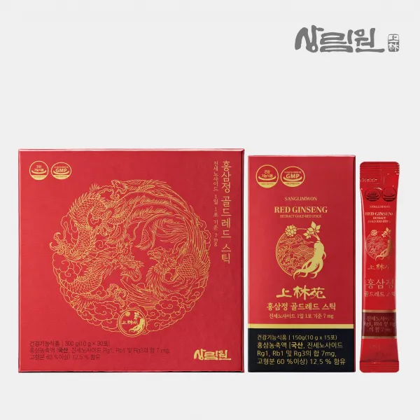 [상림원] 홍삼정 골드레드 홍삼스틱 30포 홍삼진액 선물세트 [단품]