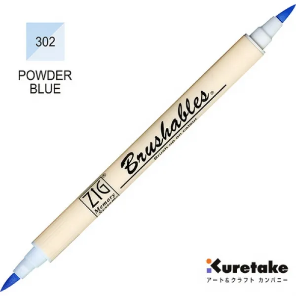  바보사랑 마커 브러셔블 Ms7700 302파우더블루 1개