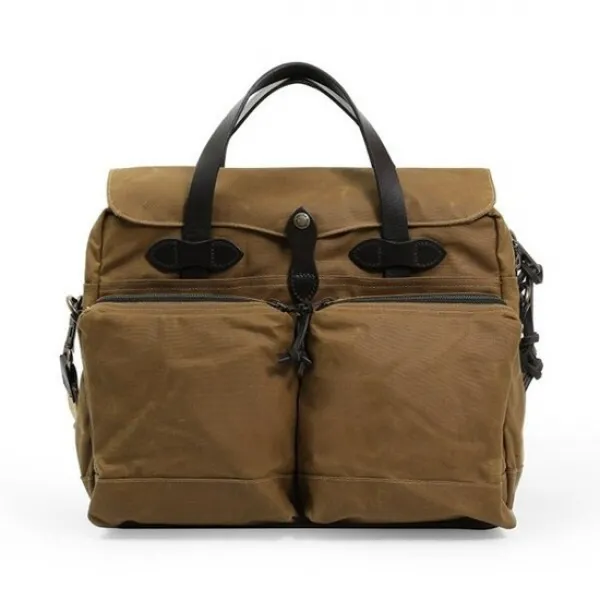필슨 FILSON 70140 Dark Tan 필슨140 다크탄 브리프 24 Hour Tin Briefcase 70140DarkTan
