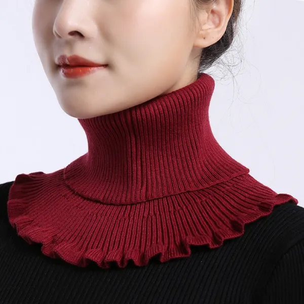 공갈목티 목플러 훼이크목폴라 따수워머 니트목티 터틀넥니트티 페이크 폴라티