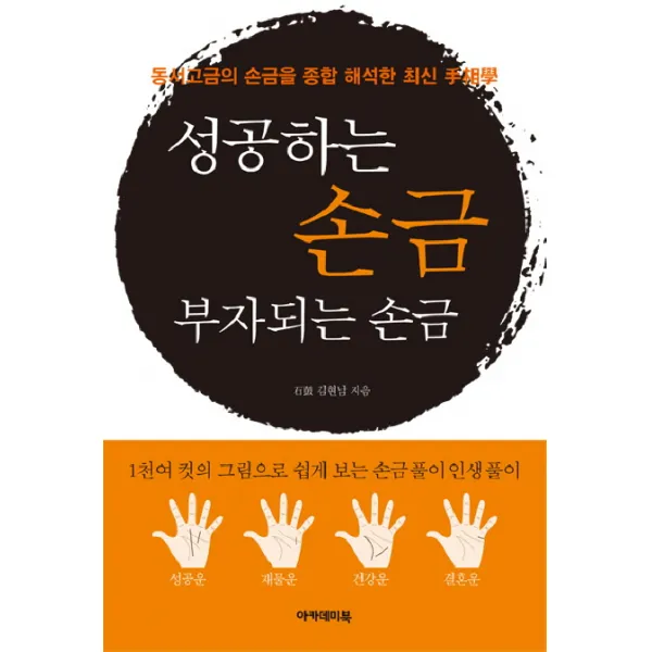 성공하는 손금 부자되는 손금:동서고금의 손금을 종합 해석한 최신 수상학, 아카데미북