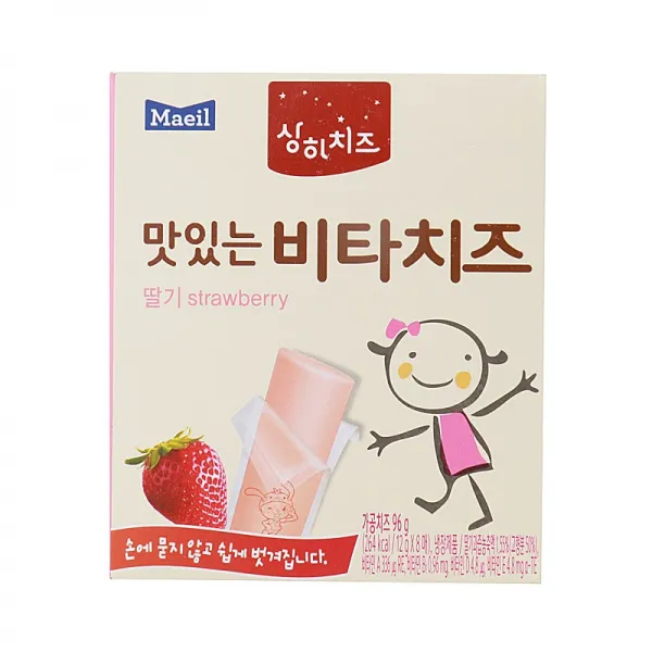 [메가마트] 매일 상하 맛있는 비타치즈 딸기맛 96g, 1개