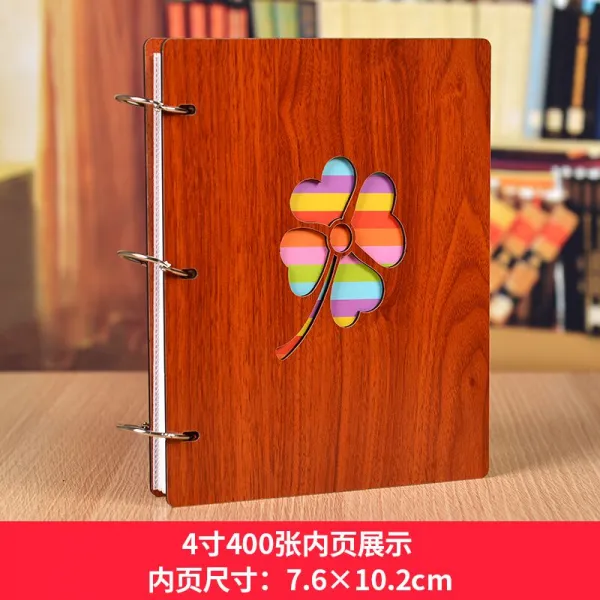포켓식앨범 페이지삽입 4inch5인치대 6인치대 7inch사진첩 4인치 오촌 400가보 뜰 기념책, T13-나무 4inch400장시 풀잎