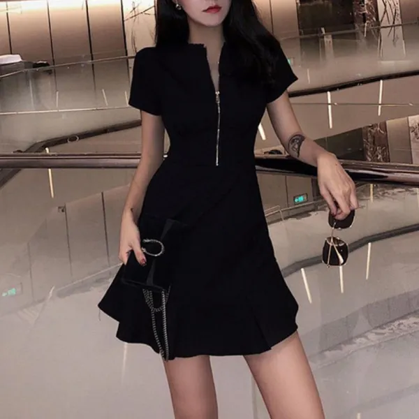 kirahosi 여성 섹시 원피스 홀복 파티복 미니 슬림핏 끈나시 룩 걸그룹코디 22호 CBjbu07