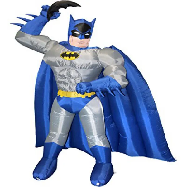 Morbid Enterprises M38038 Inflatable Batman 7 Foot Air Blown Lawn Decoration 병적 인 기업 M38038 풍선 배트맨 7 1