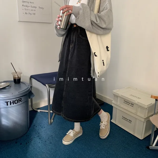 에이치에스비트레이딩 육소단단 봄 슬림핏 뱃살커버 간지나는 클래식 뒤트임 하프기장 여성