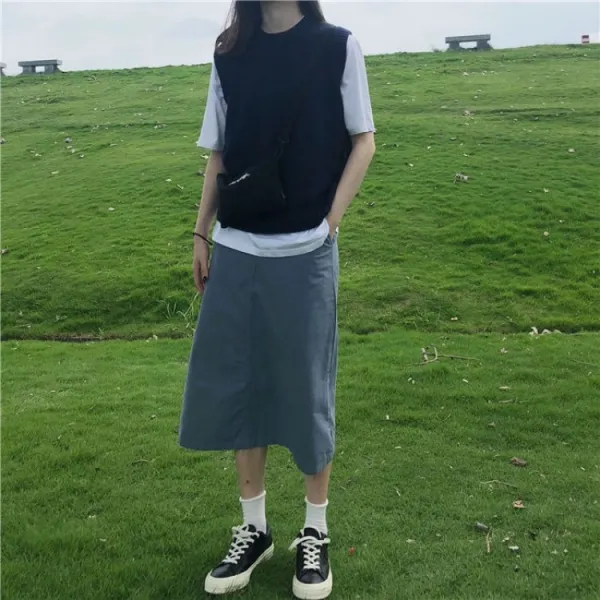 더펫 여성 겨울 조끼