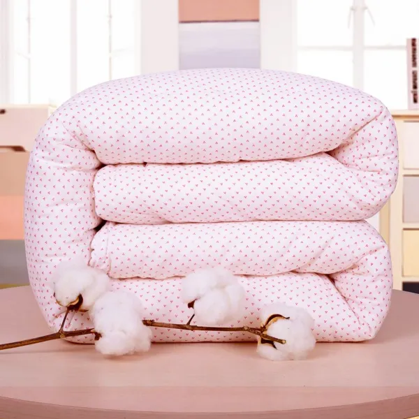 차이나타오 친환경 천연 목화이불솜 순면 수작업바늘질 여름 봄가을 겨울220x240cm 이불솜, K(220x240cm)클로버