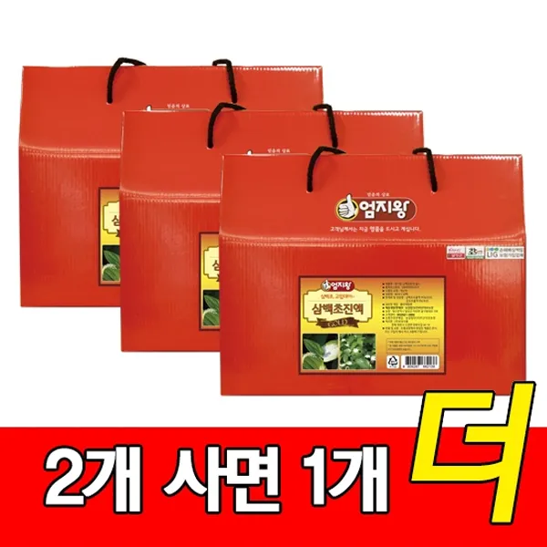(주)미산약초농장 [2개사면1개더]엄지왕 삼백초진액 1박스(80ml 30포)(15일분), 80ml 30포, 3박스