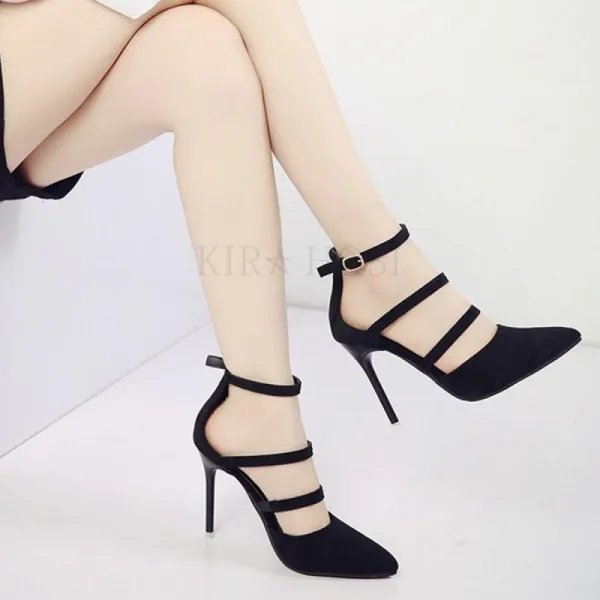 kirahosi A 미들힐 힐구두 여성구두 단화 베스트힐 24 BK0b5i2