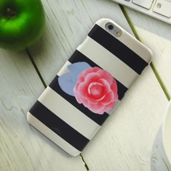 Ksw42381 Yh0099_갤럭시노트10 큰 줄무늬꽃 하드케이스 N970