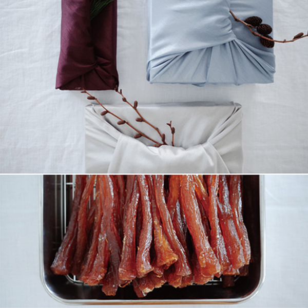 길경영농조합법인 청청하루 도라지정과 선물세트 250g+보자기포장 1box 250g