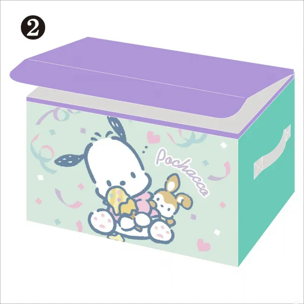 ZZJJC 캐릭터 접이식 잡동사니 수납함 정리 바구니 수납함, 개 상담이 두렵다.