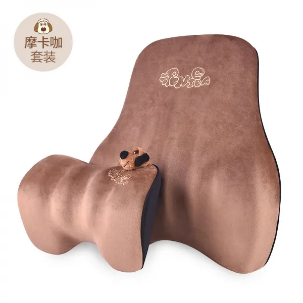 쏘앤쏘 자동차시트세트 헤드 차량용 의자 목 지지 아우디ag 여학생 큐트