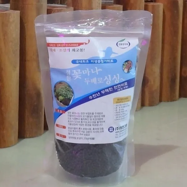 소이즘 정한 꽃마나 두배로 싱싱 미생물 토양개량 천연비료 원예용 비료