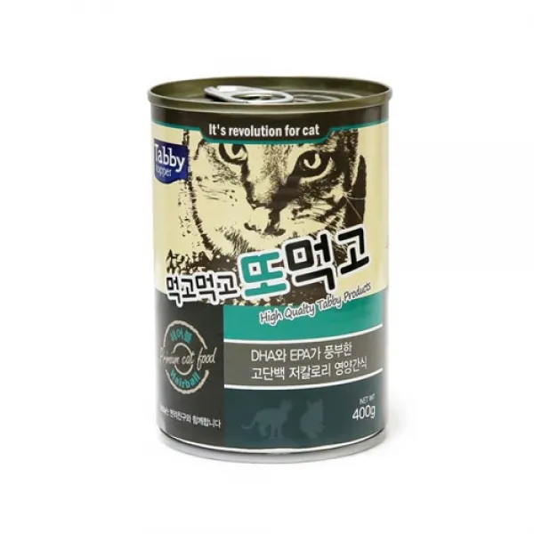 {아율원길}_Tabby 먹고먹고또먹고 (헤어볼) 400g 캔통조림 캔사료 통조림캔 고양이캔통조림 통조림_아율원Ruwan+!EA, ＃단일지정상품, ＃단일지정상품