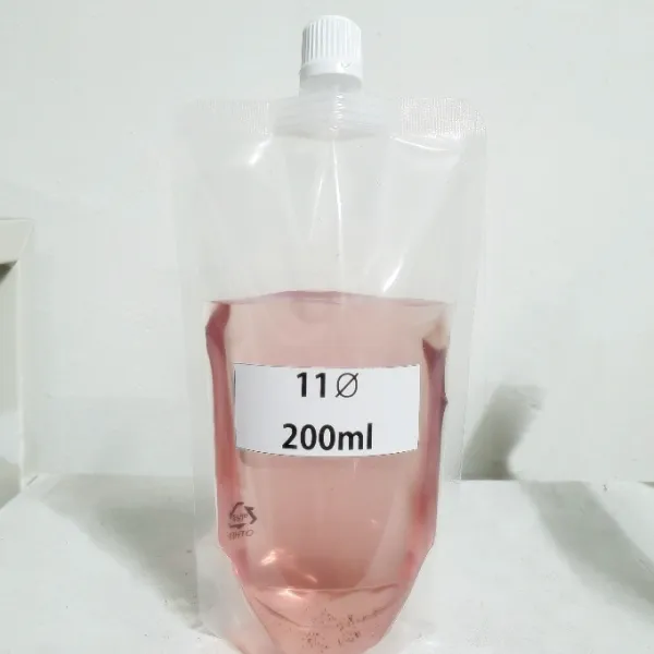 국내산) 주성포장 3중지 스파우트파우치 11공 200ml 100매